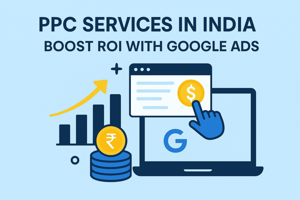 PPC Services in India Boost ROI with Google Ads – Rohit Shah Digital Marketing Agency